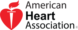 Logo Recognizing Brian K. Mitchell's affiliation with the American Heart Association