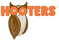 Logo Recognizing Brian K. Mitchell's affiliation with Hooters